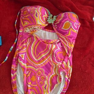 Vibrant Pink Swimwear Trina Turk